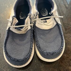 Kids Navy Blue Casual Hey Dudes